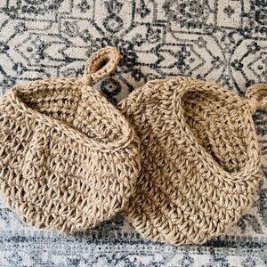 Woven Loop Bag duo